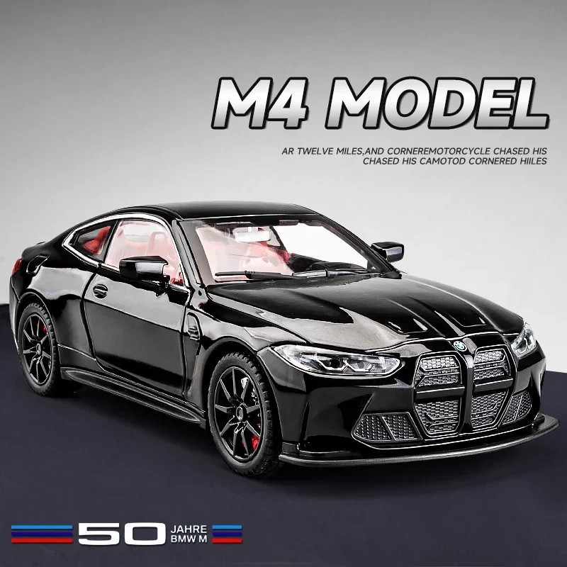 1:24 BMW M4 G82 Coupe Sports Car Diecast Metal Model Collectable Toy Gift NEW
