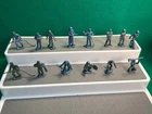 Vintage 1960's Marx Cape Canaveral Play Set Figures Lot of 12