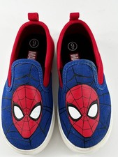Toddler Boys 9 Marvel Spider-Man Slip-On Sneakers Good Tread, Red Blue Black