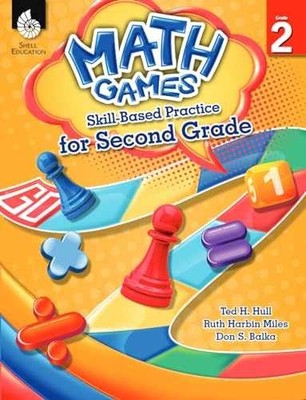 Math Games: Skill-Based Practice for - Paperback, by Ted H. Hull; - Very Good m