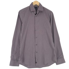 Strellson Chemise Homme Multicolore Ajustée à Carreaux Coton Sg3 Taille 15 38