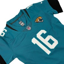 Jacksonville Jaguars NFL Nike On Field Lawrence 16 Jersey Womens Large Teal