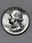 1953-S Over S RPM Washington Quarter Silver .900 MS,  BU