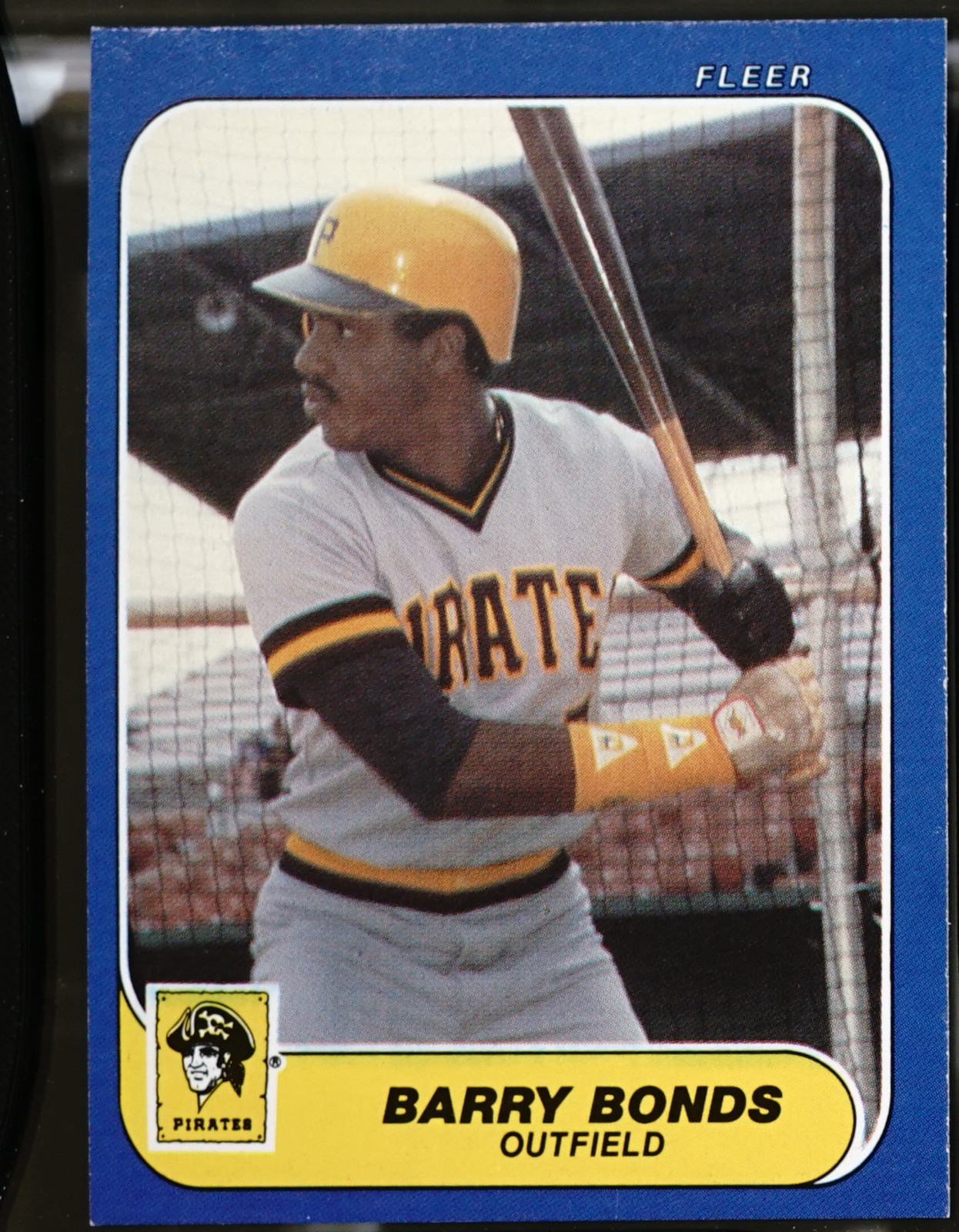 1986 Fleer Update Baseball Barry Bonds #U-14 NM