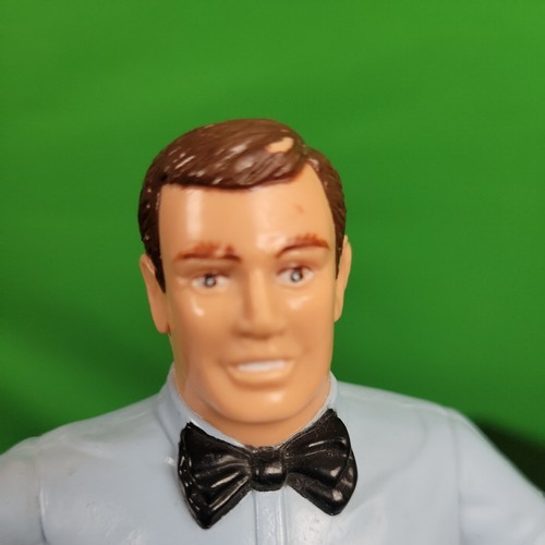 LJN Titan Sports WWF WWE Wrestling Superstars Blue Shirt Referee 1987 Great  - Afbeelding 4 van 5