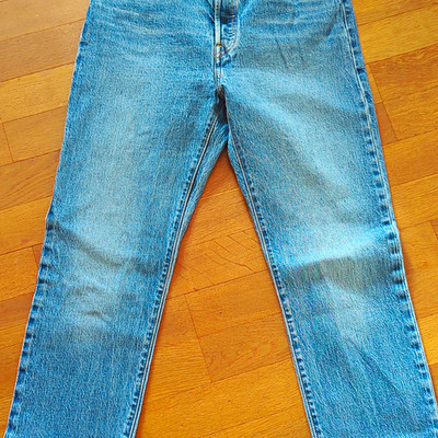 Levi Strauss & Co. 501 Jeans Blau W29 L32 Regular Fit Gerade hell Denim