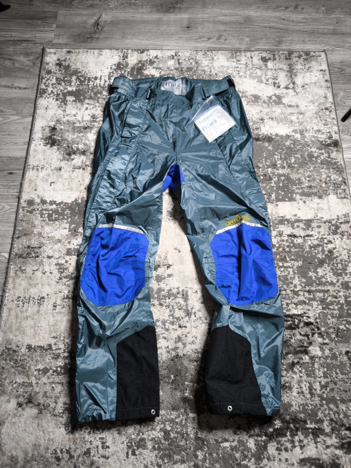 Rare Men's Ortovox Waterproof Pants Size M Vintage Salmi Clima Tex