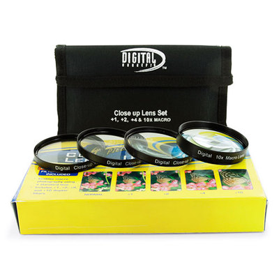 62mm Macro close up Lens Set for Nikon D90 D700 D300 P