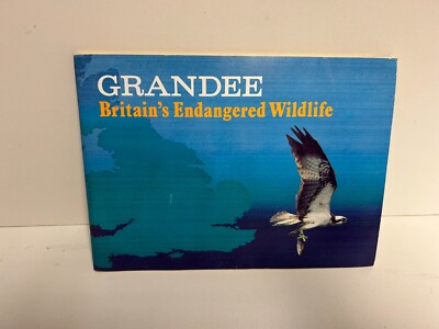 Grandee Zigarrenkarten - Britain's Endangered Wildlife Collection