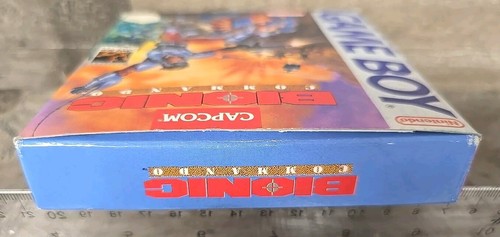 Bionic Commando Nintendo Gameboy GB CIB completo di scatola - Foto 14 di 19
