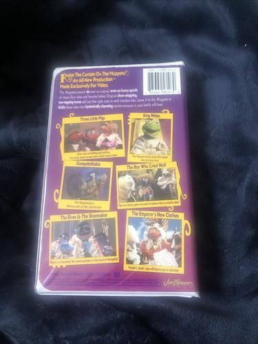 Muppet Classic Theater VHS Clamshell 6 Fairly Tail Stories Take A Twist - Bild 3 von 3