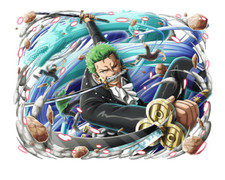 Zoro Weatherproof Anime Sticker 6" Car Decal