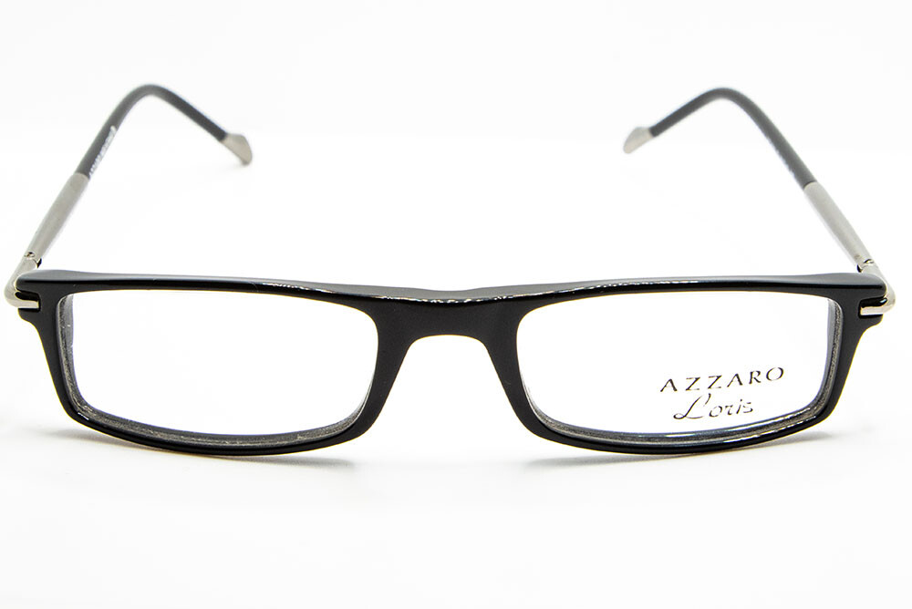 AZZARO LORIS Shiny Black Eyeglasses 3800 C2 50mm French  display picture 1