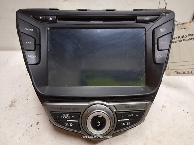 14 15 16 Hyundai Elantra AM FM XM Bluetooth navigation radio 96560-3X115 OEM