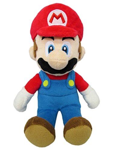San-ei AC01 Mario Plush Doll All Star Collection Mario S 24cm w/Tracking# NEW - Picture 1 of 5