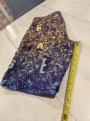 Nike 6.0 Board Shorts Swimming #’s & Letters All Over Print Youth Size 16 - Picture 10 of 12