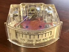Emico 500 mA DC Current Gauge Meter 2432