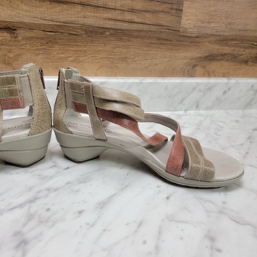 Merrell Sandals Womens Sz 8 Zip Up Strappy Sandals Heels J55382 - Picture 6 of 11