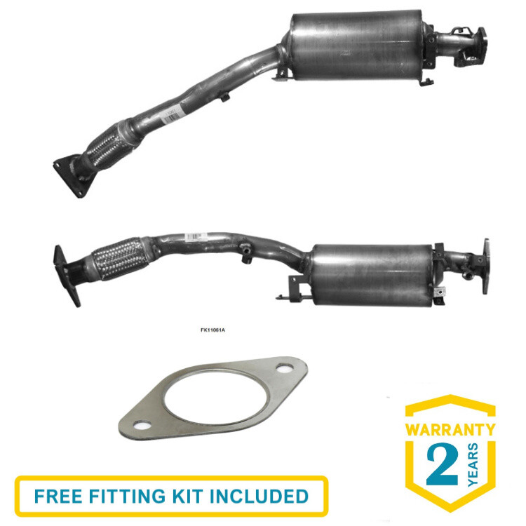 For RENAULT KOLEOS I HY 2008 onwards Exhaust System - Image 17