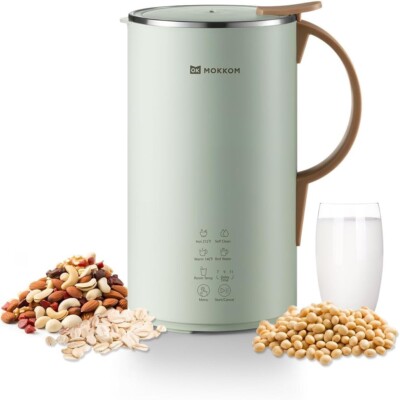 Automatic Nut Milk Maker 20 Oz Soy Milk Maker Homemade Almond Oat Coconut Soy Or