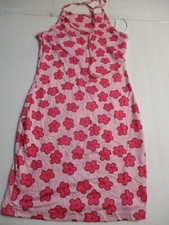 Womens shein pink floral dress