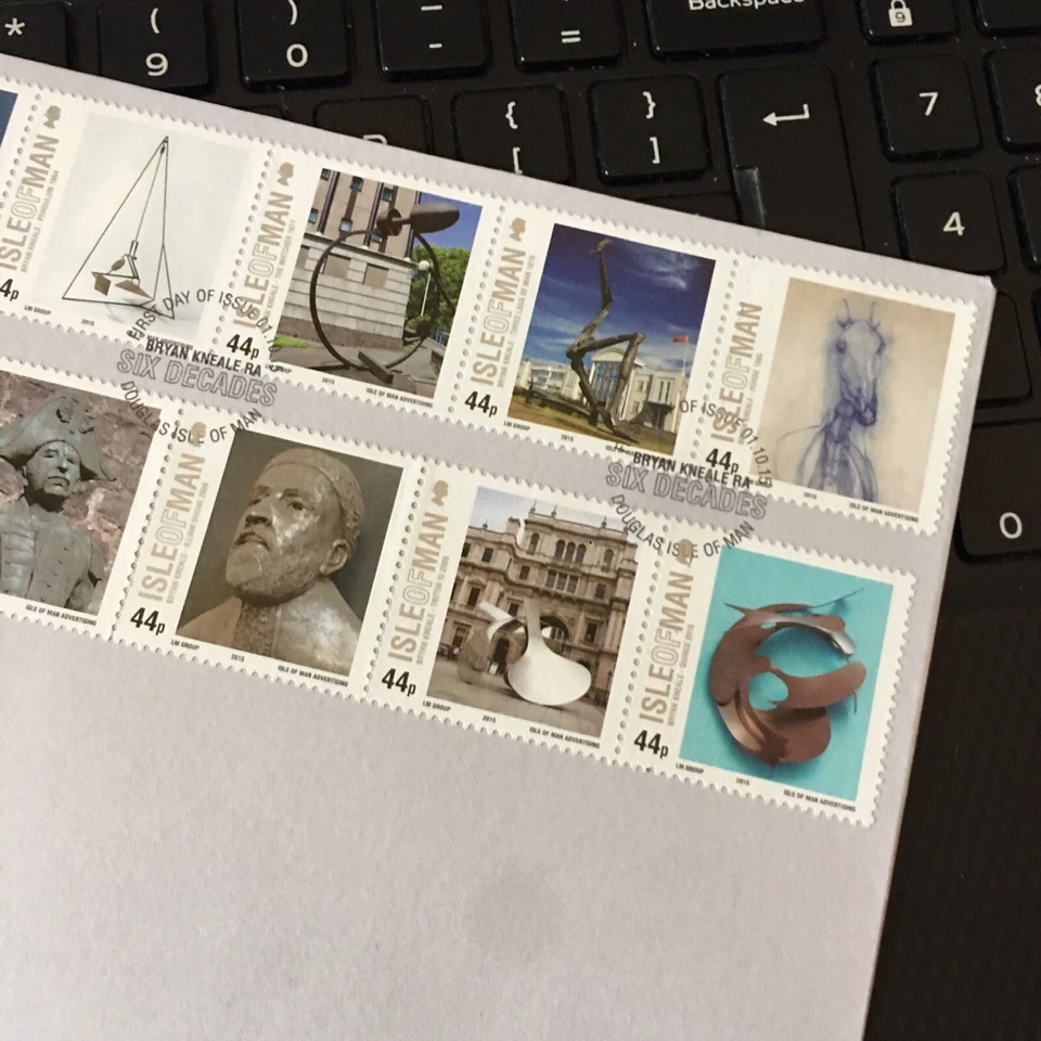 Isle of Man 2015 B.Kneale Six Decades FDC First Day Cover QUEENS HEAD MSNG HORSE — 第 4/4 张图片