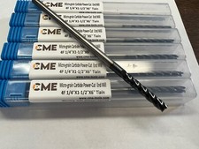 6pcs 1/4 X1-1/2x6 X-Long Length Carbide 4flt End Mills Tialn Coated 1006-BTN