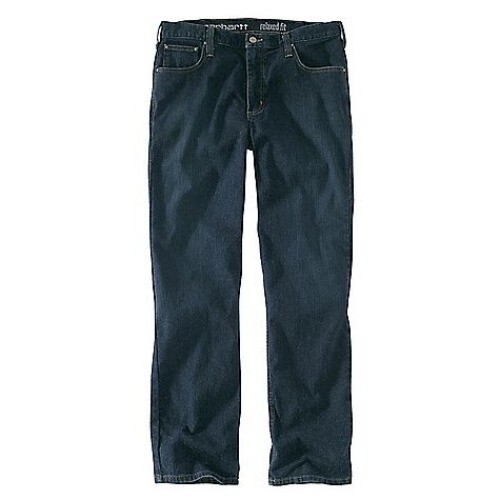 Carhartt Men's Rugged Flex Relaxed Fit Jeans Regular 42x30 BD2804-M 5-Pocket NEW - Picture 2 of 9
