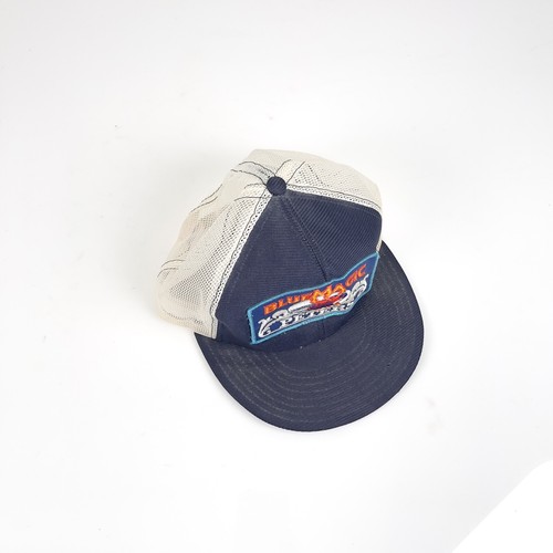 Vintage Blue Magic Peters Snapback Trucker Hat Cap Retro Made in USA - Picture 9 of 9