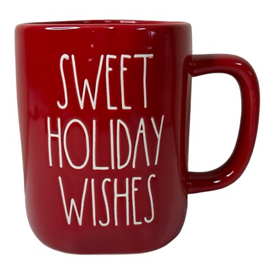 Rae Dunn ''SWEET HOLIDAY WISHES'' Coffee Mug