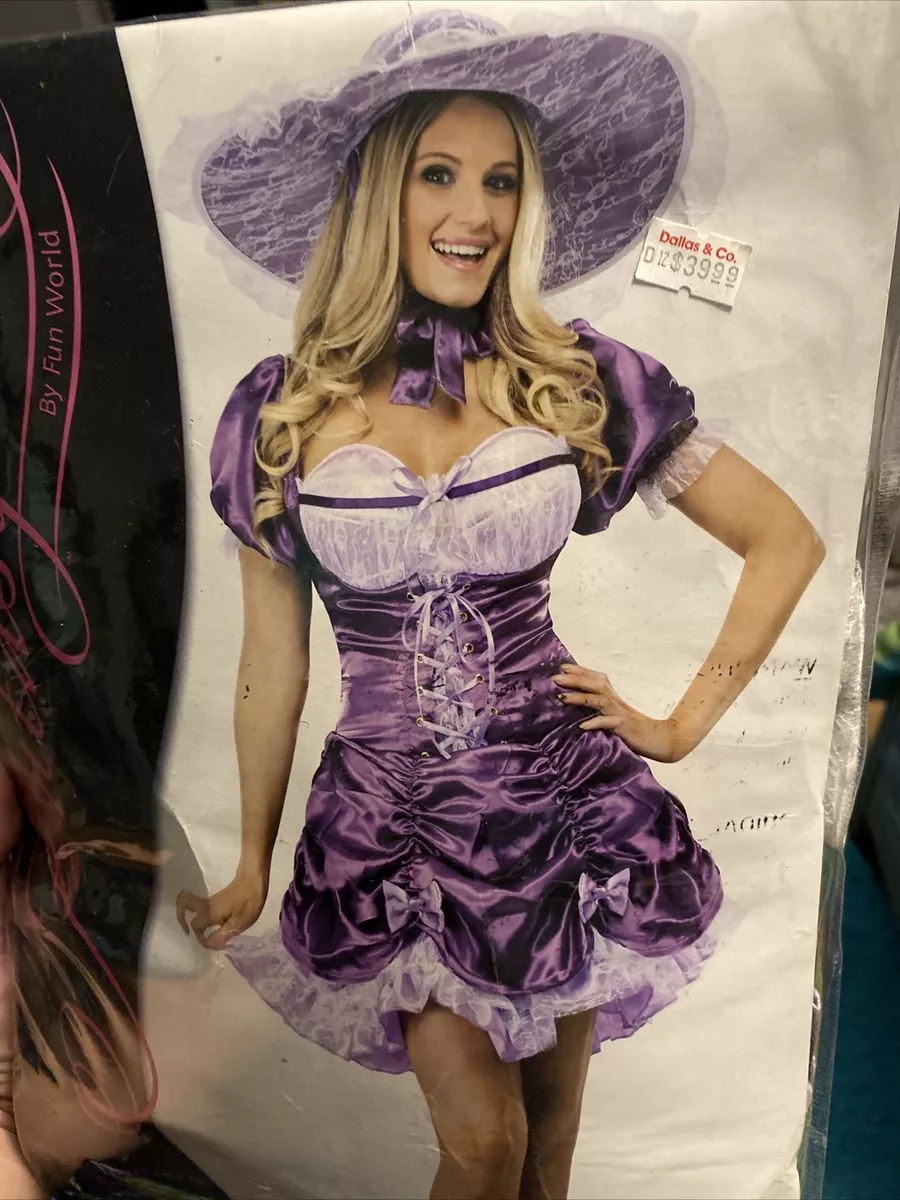 Fun World Fantasy Sexy Southern Belle M/L 10-14 Adult Halloween Costume |  eBay