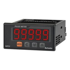 Autonics MP5Y-2N Digital Pulse Meter W72xH36mm Panel meter 24VAC 24-48VDC MP5Y2N