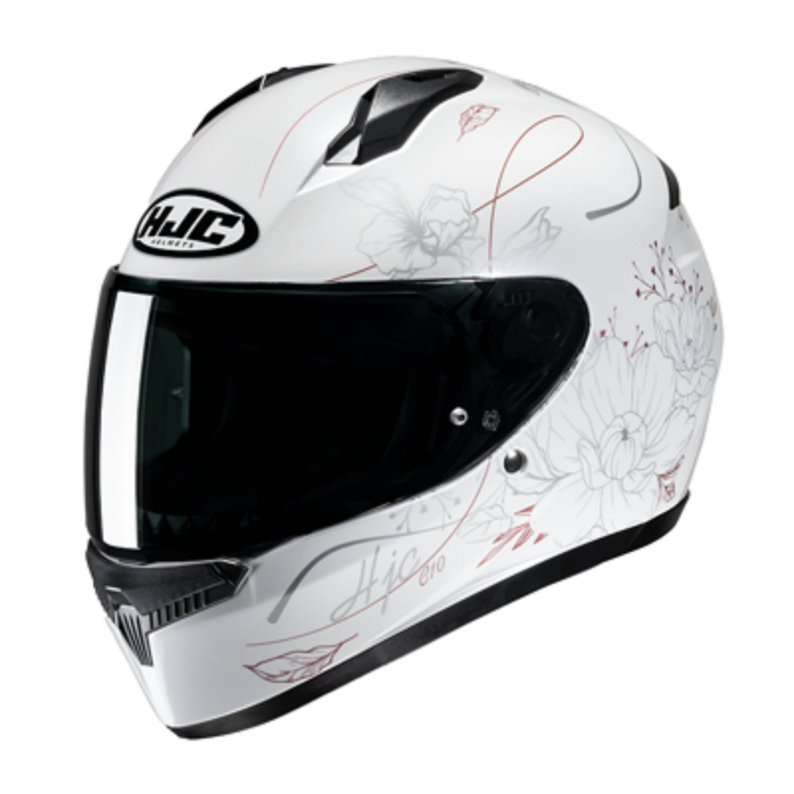 CASCO INTEGRALE C10 NUOVA OMOLOGAZIONE 06 EPIK MC8 BIANCO HJC SIZE S