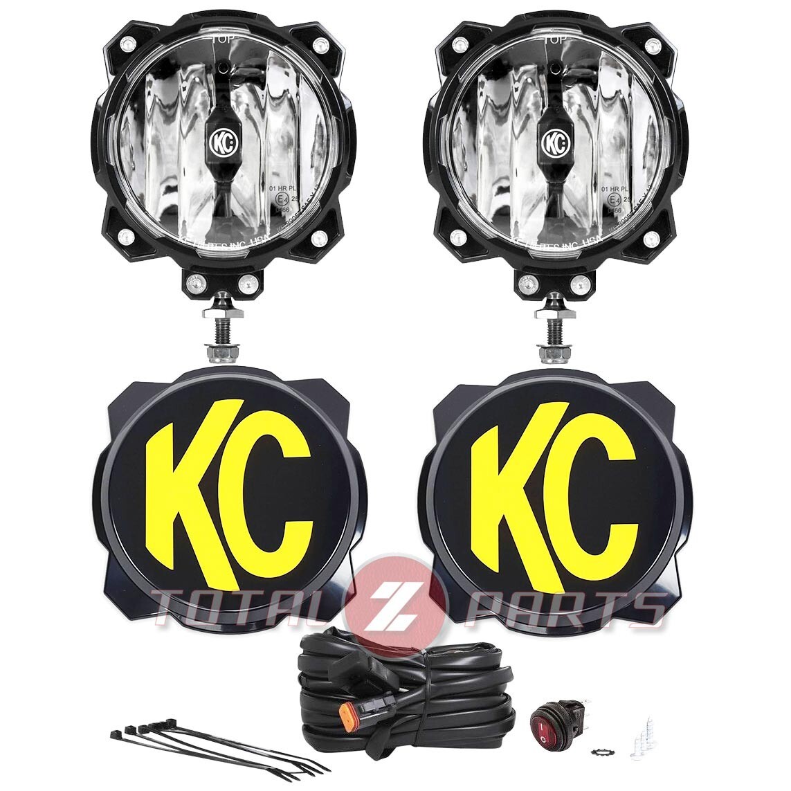 KC HILITES カバー 汎用フォグランプ LED バルブ ワークライトバー KC HILITES カバー 汎用フォグランプ LED バルブ ワークライト