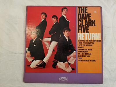 The Dave Clark Five ~ The Dave Clark Five Return! ~ Epic   LN 24104