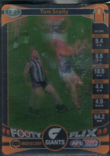 2014 AFL TEAMCOACH FOOTY FLIX INSERTS; Individual Card Sale. - Picture 6 of 12