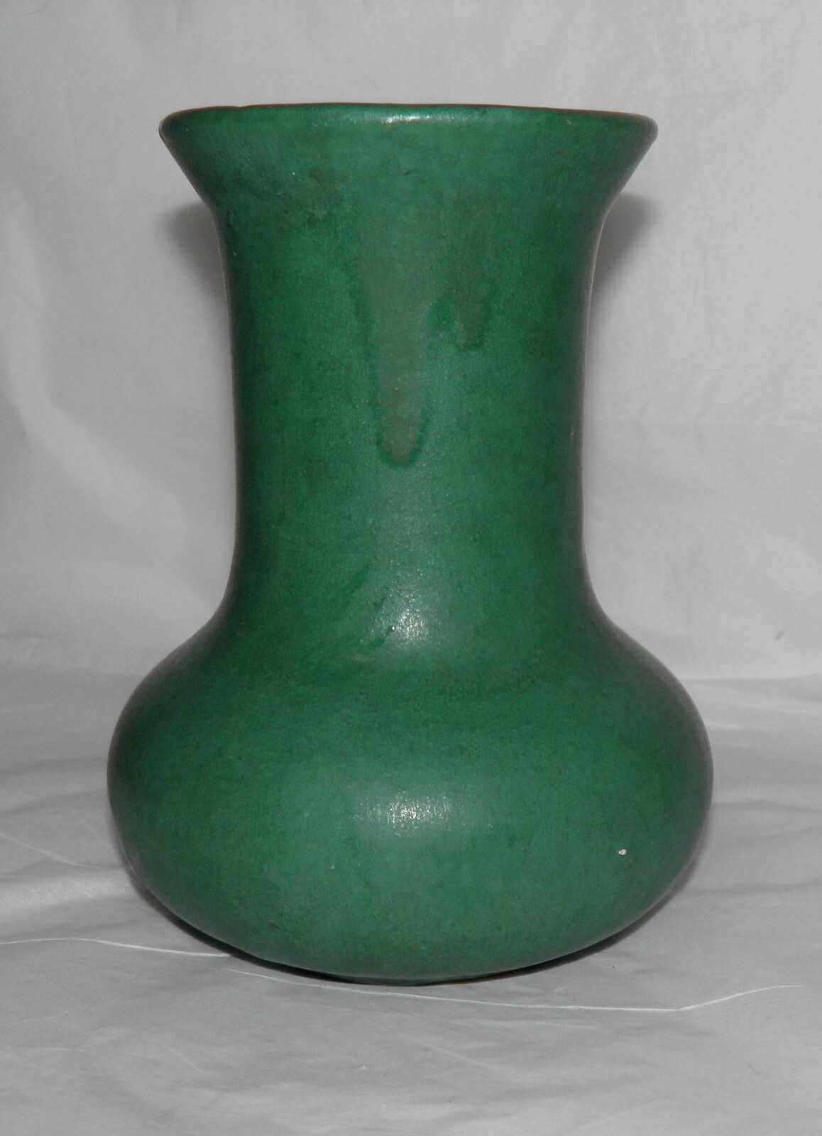 c 1910 ZANESVILLE Pottery Matte Green Arts & Crafts Era 7" Vase 105 eBay