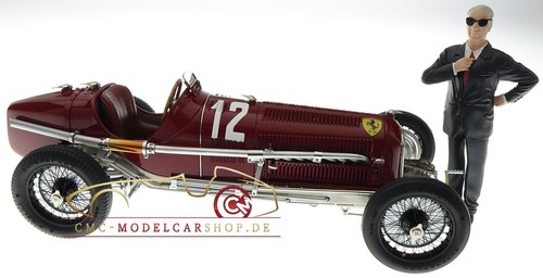 CMC 1:18 Scale Alfa Romeo P3 Winner GP Italy 1933 Fagioli Ltd Ed 1000 pcs