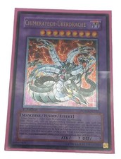 ⚡YuGiOh Chimeratech Overdragon Ultimate Rare  1st Ed NM-/EX+ POTD deutsch PSA ⚡