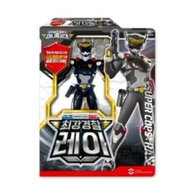 Miniforce Super Cops RAY Black Police Ranger Action Figure