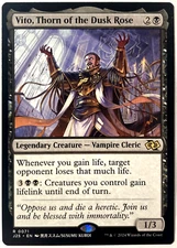 MTG Vito, Thorn of the Dusk Rose Anime Foundations Jumpstart 71 NM