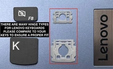 Lenovo IdeaPad 1 14 | 14IGL05 | SINGLE KEYBOARD REPLACEMENT KEYS KEYCAPS