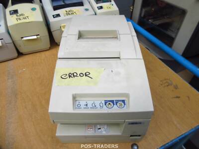 Epson TM-H6000II M147B SERIAL Ticket Slip POS Printer Bondrucker Beige ERROR