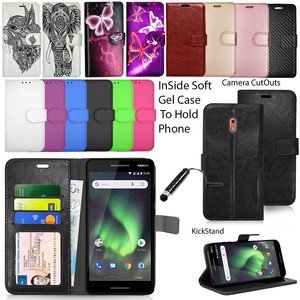 For Nokia 2 2 Nokia 2 1 Phone Case Leather Wallet Cover Protector