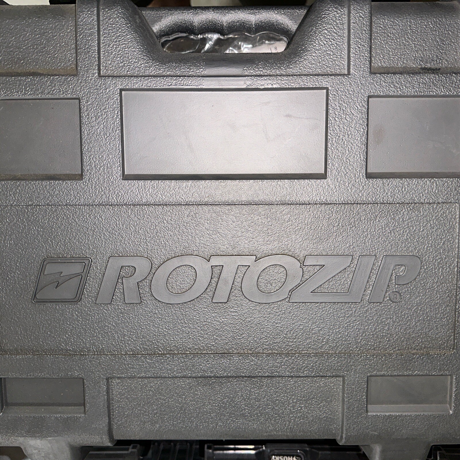 RotoZip REBEL Spiral Saw REB01 Type 1 Rotary Tool Drill Router ~Case~Accessories