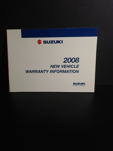 2008 Suzuki Grand Vitara OEM OWNERS MANUAL WITH CASE Free Shipping !! - Picture 7 of 8
