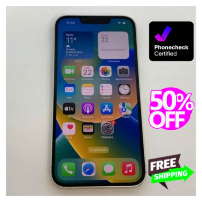 Apple iPhone 13 128GB 512GB -Unlocked- Midnight Pink Green Red