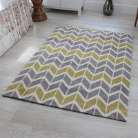 Grey Arlo AR06 Contemporary Rug 200x300cm Premium Living Room Asiatic RR450