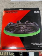 KICKER 47KLSR10 KLSR 10" Weather Proof LED Speaker/Subwoofer Ring Light KLSR10