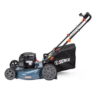 #ad #ad SENIX Self Propelled Lawn Mower 163cc Rear Wheel Drive Steel Deck Yard Value $590.35